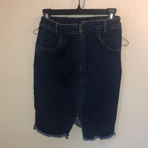Jean Skirt